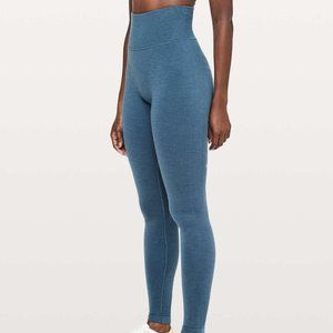 Keep The Heat Thermal High Rise Tight, Petrol Blue